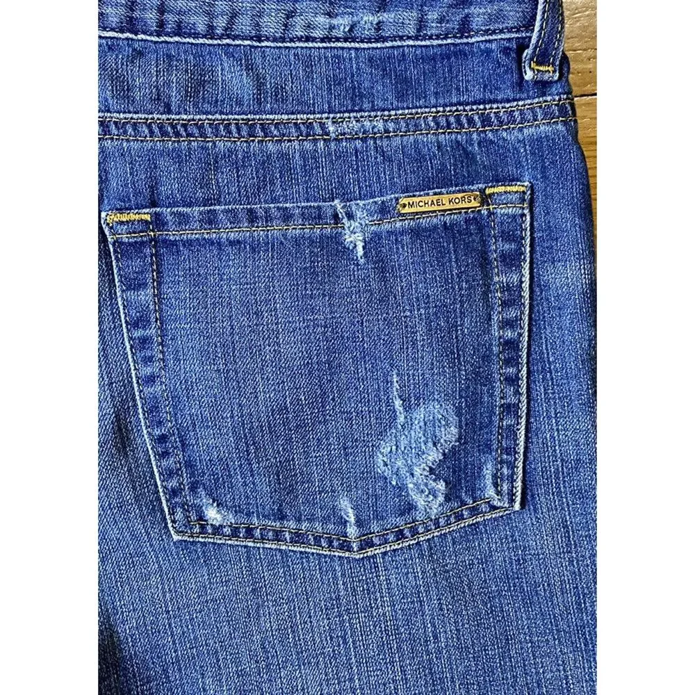 Michael Kors Distressed‎ Boyfriend Jeans Women's Size 12